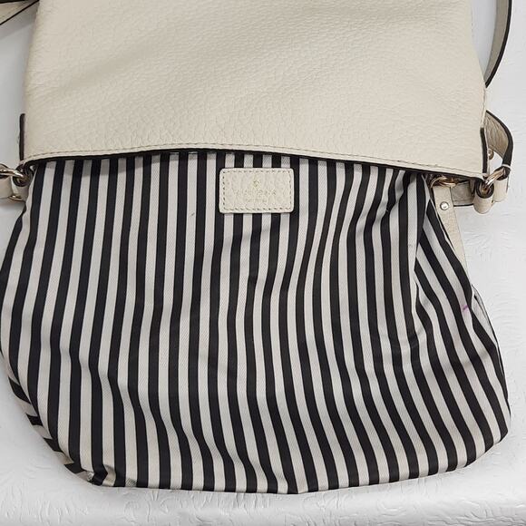 Kate Spade‎ Southport Avenue Cloey Crossbody Bag Cream and Black - Picture 9 of 13